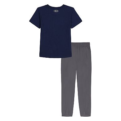 Baby & Toddler Boy Under Armour 2-pc. T-Shirt & Pants Set