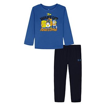 Baby & Toddler Boy Under Armour Long Sleeve Top & Jogger Set