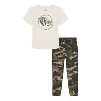 Baby & Toddler Boy Under Armour Freedom Flag 2 pc T-Shirt & Pants Set