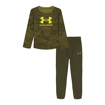 Baby & Toddler Boy Under Armour 2 pc Long Sleeve Top & Pants Set