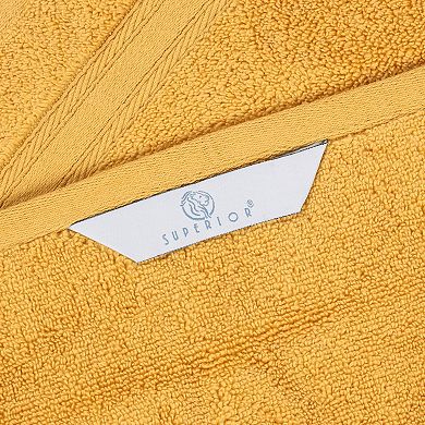 SUPERIOR 2-Piece Belmont Zero Twist Soft Absorbent Bath Sheet Set
