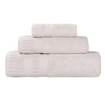 SUPERIOR 3 pc Venice Zero Twist Soft Absorbent Towel Set