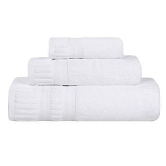 SUPERIOR 3 pc Venice Zero Twist Soft Absorbent Towel Set
