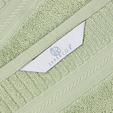 SUPERIOR 6 pc Venice Zero Twist Soft Absorbent Towel Set