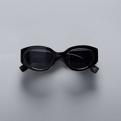 Women's Simply Vera Vera Wang Tannon Oval Sunglasses