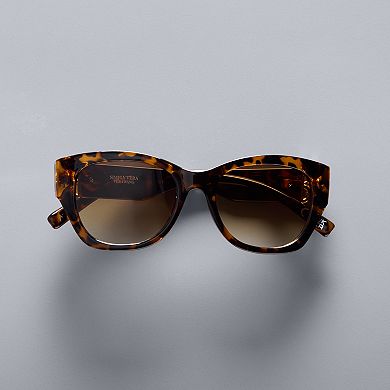 Women's Simply Vera Vera Wang Rolinda Square Sunglasses