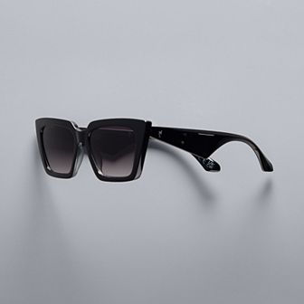 Women's Simply Vera Vera Wang Syrus Rectangle Sunglasses