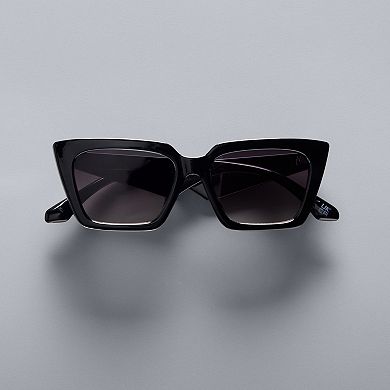 Women's Simply Vera Vera Wang Syrus Rectangle Sunglasses