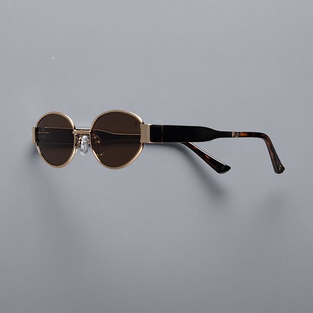 Vera Wang 90s Black Oval Sunglasses with Brown Lenses readers Vera Wang Brown Sunglasses for Women for sale | eBay main image 4