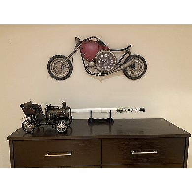 Vintage Motorcycle Wall Clock