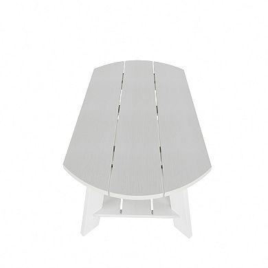 Westintrends Outdoor/patio All-weather Modern Coffee Table