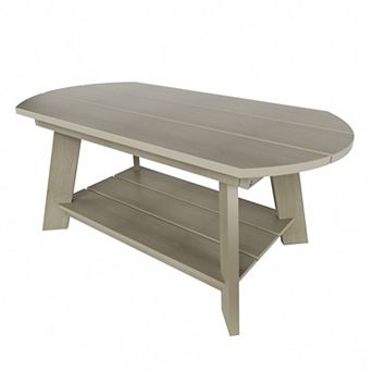 Westintrends Outdoor/patio All-weather Modern Coffee Table
