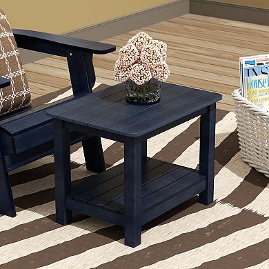Westintrends Outdoor/patio All-weather Modern Side Table