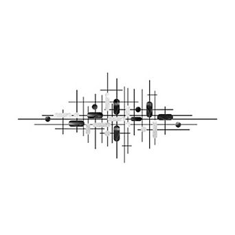 3d Multicolor Modern Style Wall Decor Metal Home Hanging Art