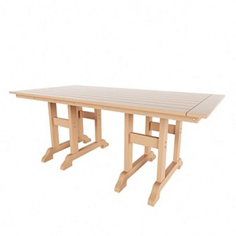 71" Outdoor Patio Dining Table
