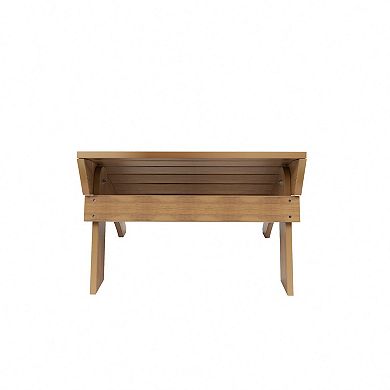 Westintrends Outdoor/patio All-weather Modern Folding Ottoman