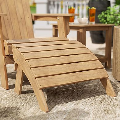 Westintrends Outdoor/patio All-weather Modern Folding Ottoman