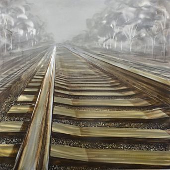 Railway Tracks Wall Art