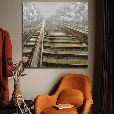 Railway Tracks Wall Art