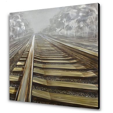 Railway Tracks Wall Art
