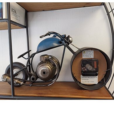 Motorcycle Table Clock