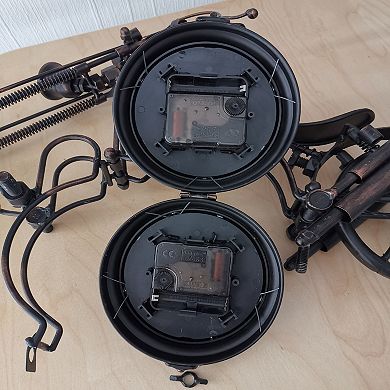 Motorcycle Two Side Table Clocks