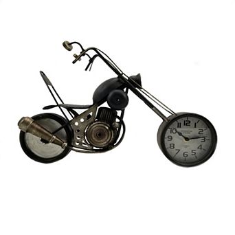 Motorcycle Table Clock