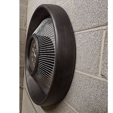 Jet Engine Wall Clock 31.5 x 31.5 inches