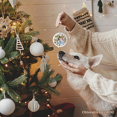 Enchanting Scotland Christmas Ornament, Celtic Culture and Heritage Edinburgh Souvenir and Gift V1