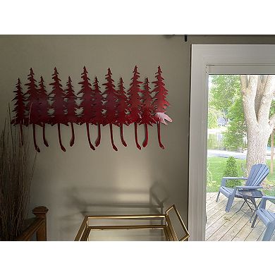 Fall Forest Wall Mountable Original Artwork