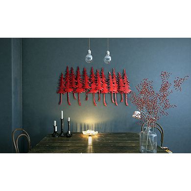 Fall Forest Wall Mountable Original Artwork