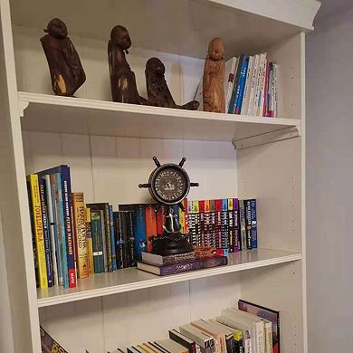 Ship Wheel Table Clock