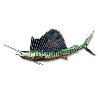 Swordfish Metal Wall Art 32"x12"