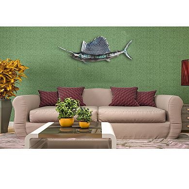 Swordfish Metal Wall Art 32"x12"