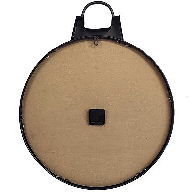 Sisal Rope Style Metal Wall Clock