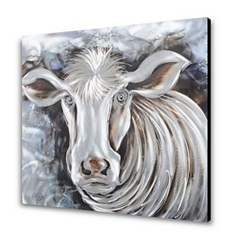 The Grey Cow Wall Art