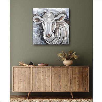 The Grey Cow Wall Art