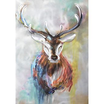 Brown Stag Wall Art
