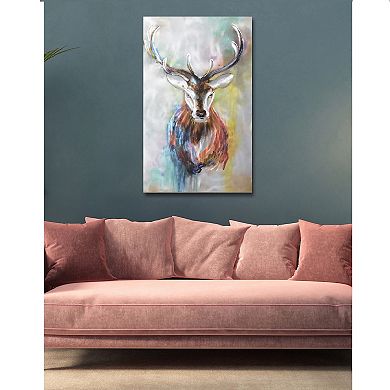 Brown Stag Wall Art