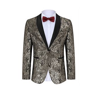 Men's Fashion Suit Jacket Blazer One Button Luxury Weddings Party Dinner Prom