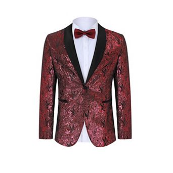 Men's Fashion Suit Jacket Blazer One Button Luxury Weddings Party Dinner Prom