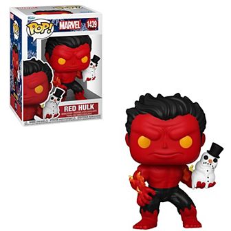Funko Pop! Marvel - Red Hulk With Snowman #1439