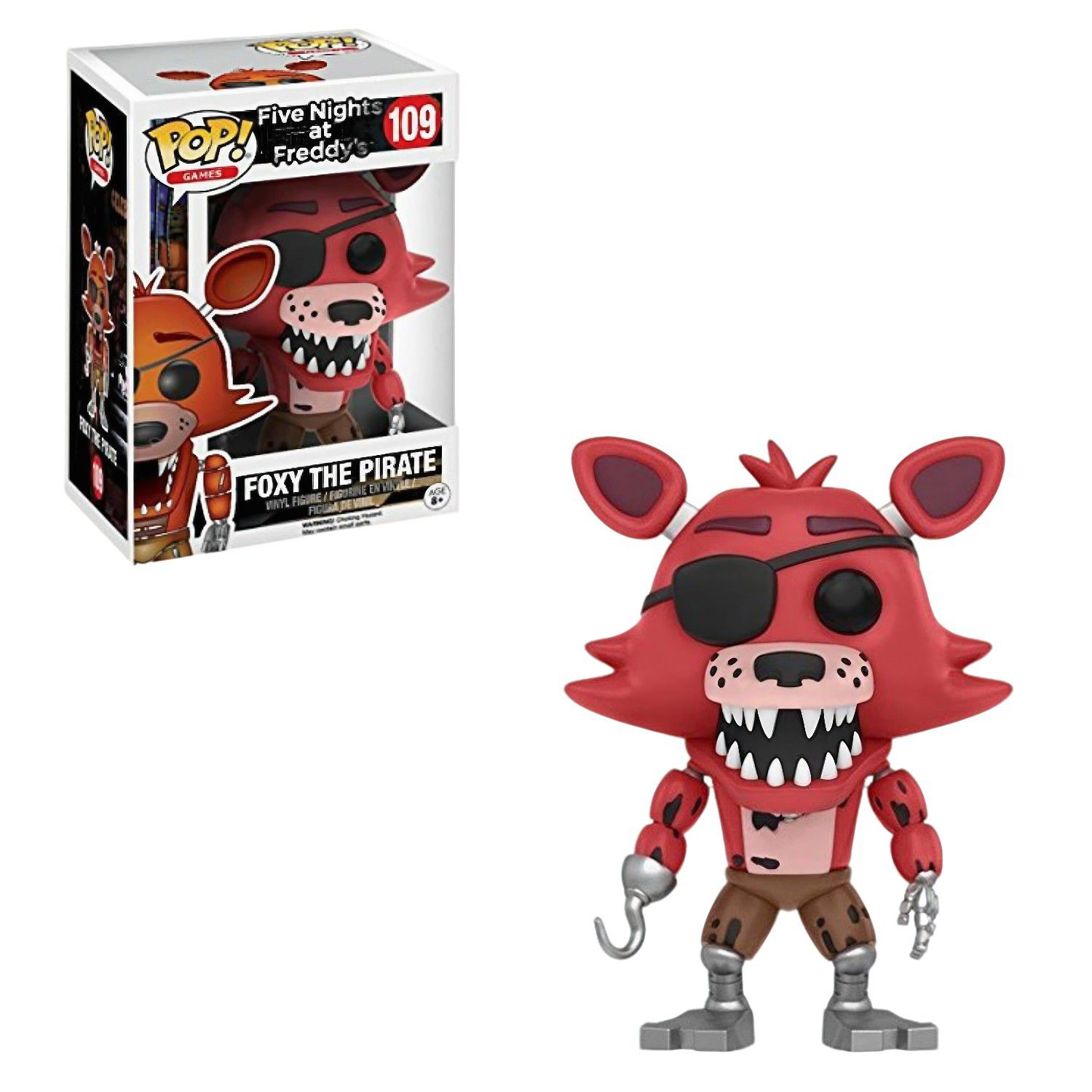 Детская фигурка Funko Pop! Five Nights At Freddy's - Foxy The Pirate #109 — фото 1
