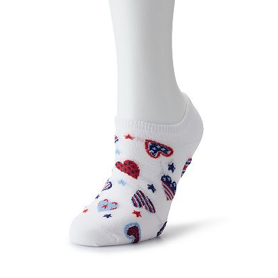 Women's Americana No-Show Socks