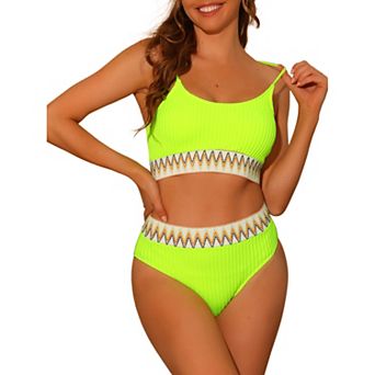 Women's Two Pieces Set Adjustable Strap Bikini Swimsuit