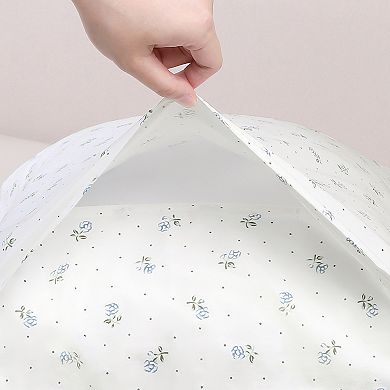 Set of 2 Pillowcase for Hair and Skin, Cotton Floral Pillow Cases with Envelope Closure