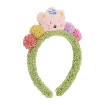 Classic Plush Bears Shape Headbands For Women 7.87"x5.91"x0.71" 1 pc