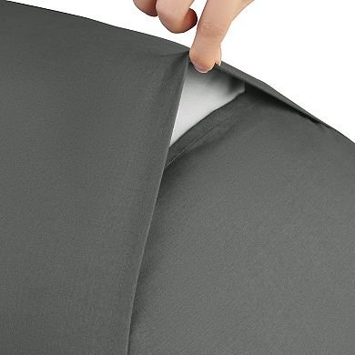 Polyester Pillow Cases, Wrinkle-resistant Pillowcase Set Of 4 With Envelope Closure Queen 20"x 30"