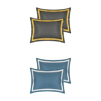 Polyester Pillow Cases, Wrinkle-resistant Pillowcase Set Of 4 With Envelope Closure Queen 20"x 30"