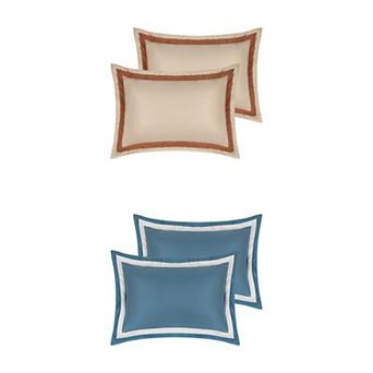 Polyester Pillow Cases, Wrinkle-resistant Pillowcase Set Of 4 With Envelope Closure Queen 20"x 30"